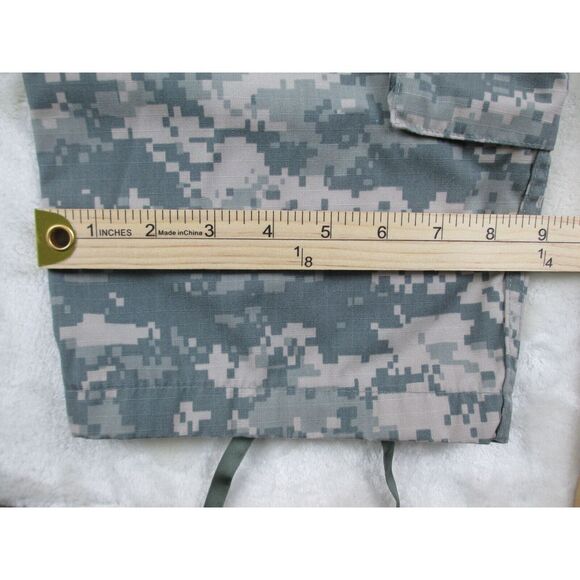 US‎ Army Pants Mens Medium Short Green Digital Camo Cargo Ripstop Military 32X29 - Picture 11 of 13